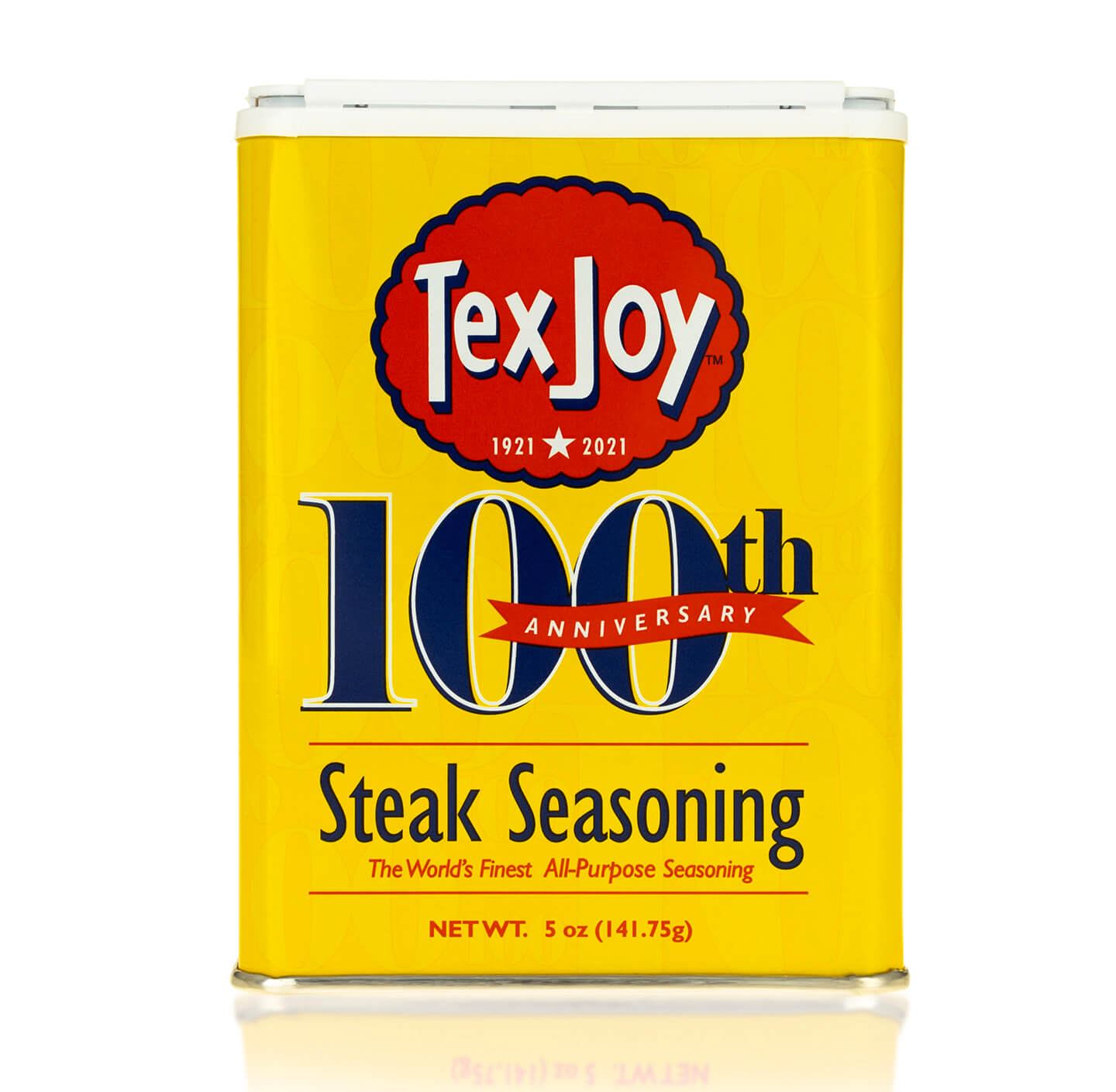 Steak Seasoning from TexJoy; the signature steak seasoning spice